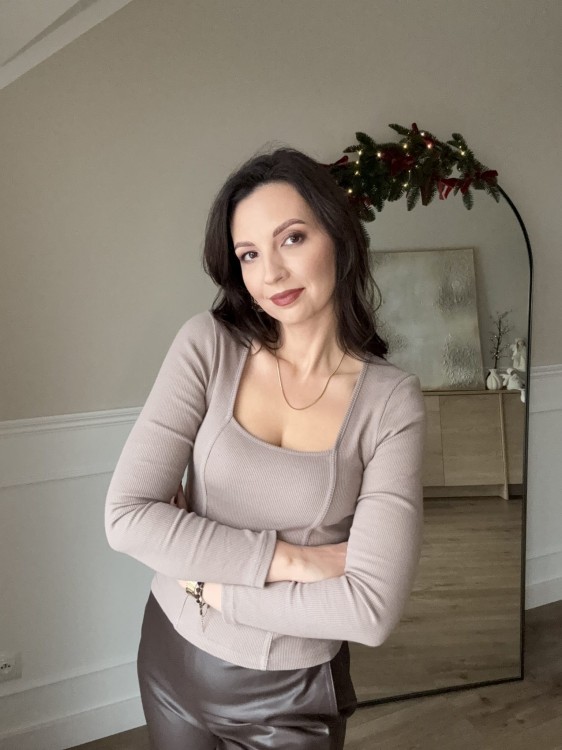 bluzka beżowa długi rękaw gorset le pari 3.JPG